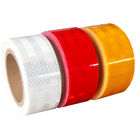 50mm*45.72m Size Yellow Conspicuity Tape Reflective Sticker 3 - 5 Years Durable