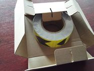 Bright  Auto Yellow And  Black High Visibility Reflective Adhesive Tape 5cm*50m / Roll Arrow Marks