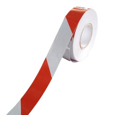 High Quality Self Adhesive Red and White Reflective Tapes for Safety LH and RH