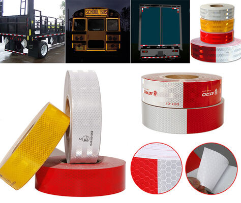 2-дюймовая самоклеящаяся радиевая лента алмазного класса для детей от 3 до 5 лет, качественная ретро-светоотражающая лента ECE, микропризматический ПЭТ