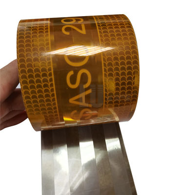 SASO 2913 Светоотражающая наклейка ПЭТ Светоотражающая лента Знак безопасности Предупреждающие отражающие полосы для декоративных аксессуаров для автомобилей, грузовиков и прицепов