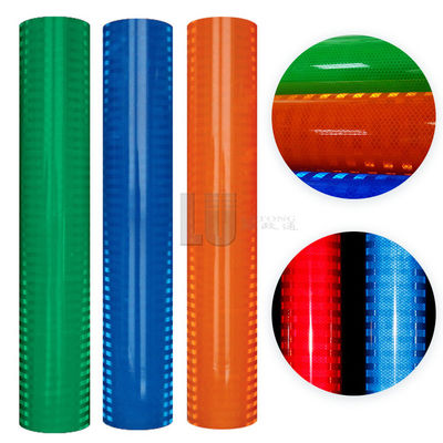 PMMA  HIP High Intensity Micro Prismatic Traffic Sign Safety Retro Yellow Film Reflective Sheeting