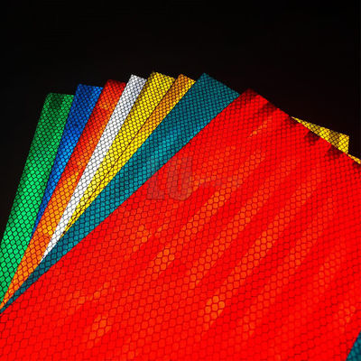 Colorful PMMA Prismatic Reflective Tape For Traffic Signs